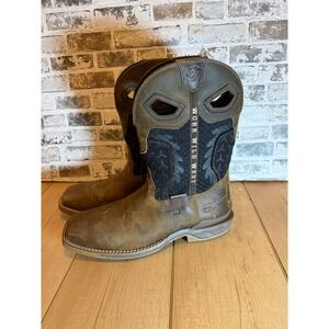 Double H Phantom Rider Work Boots Mens 11.5 D Brown Composite Toe DH5366
